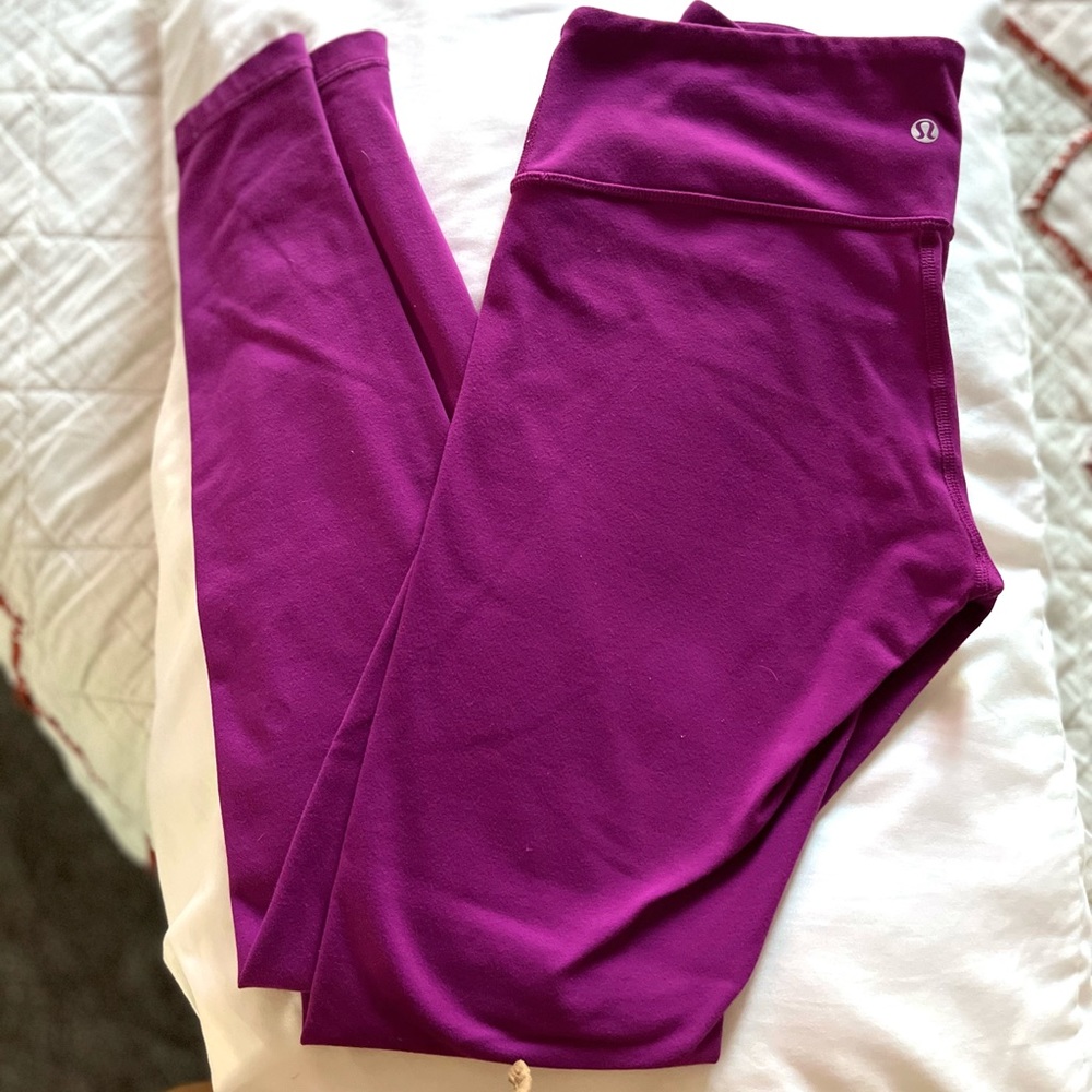 Lululemon  Leggings Pink Purple